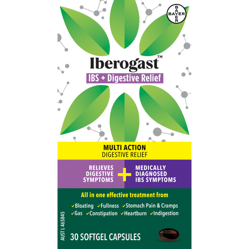 IBEROGAST - IBS + Digestive Relief Capsules - 2 SIZES - IBEROGAST - 1 - Health - ThePharmacy