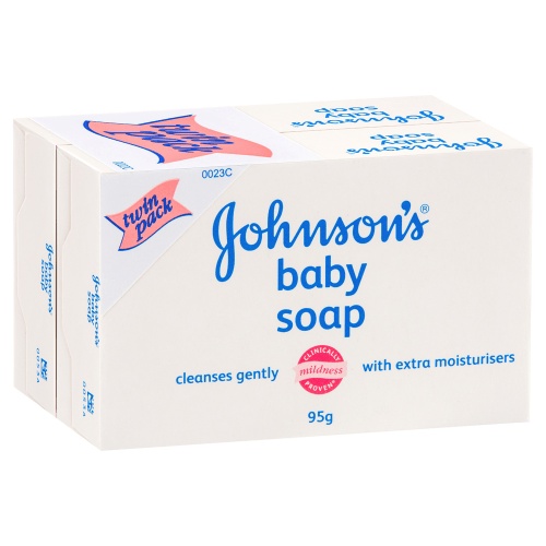 JOHNSON'S - Baby Soap Twin Pack | 95g x2 - ThePharmacy - 1 - ThePharmacy