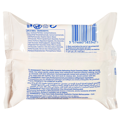 JOHNSON'S - Refreshing Facial Cleansing Wipes - 2 OPTIONS - JOHNSON'S - 2 - Baby & Kids - ThePharmacy