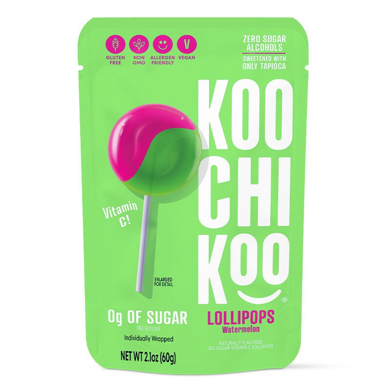 KOOCHIKOO - No Sugar Lollipops - Vitamin C Watermelon 62g - KOOCHIKOO - 1 - Diet & Fitness - ThePharmacy