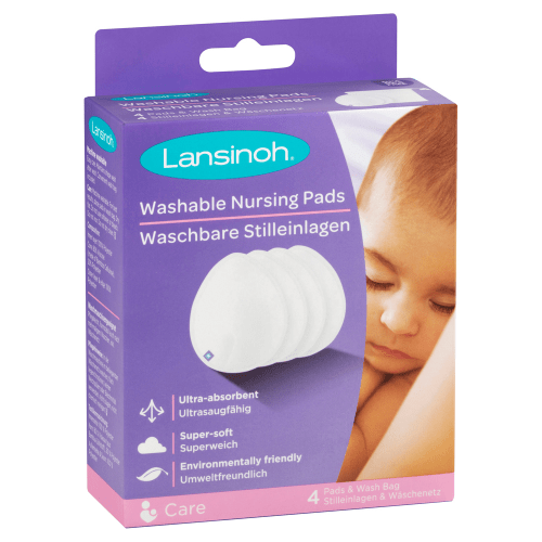 LANSINOH - Washable Nursing Pads | 4 Pack - Lansinoh - 1 - Baby & Kids - ThePharmacy