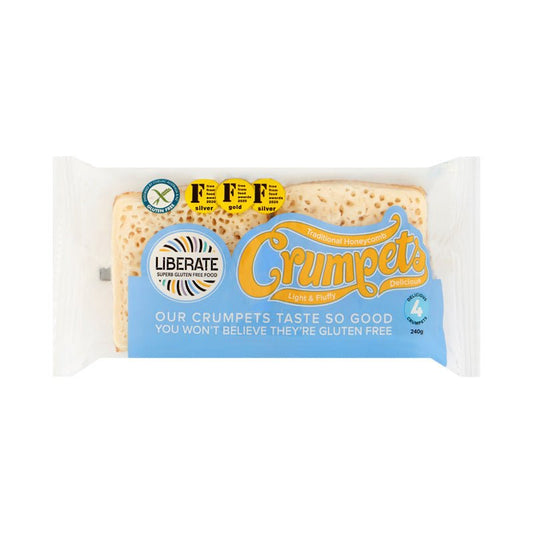 LIBERATE - Gluten Free Crumpets 240g - LIBERATE - 1 - Diet & Fitness - ThePharmacy