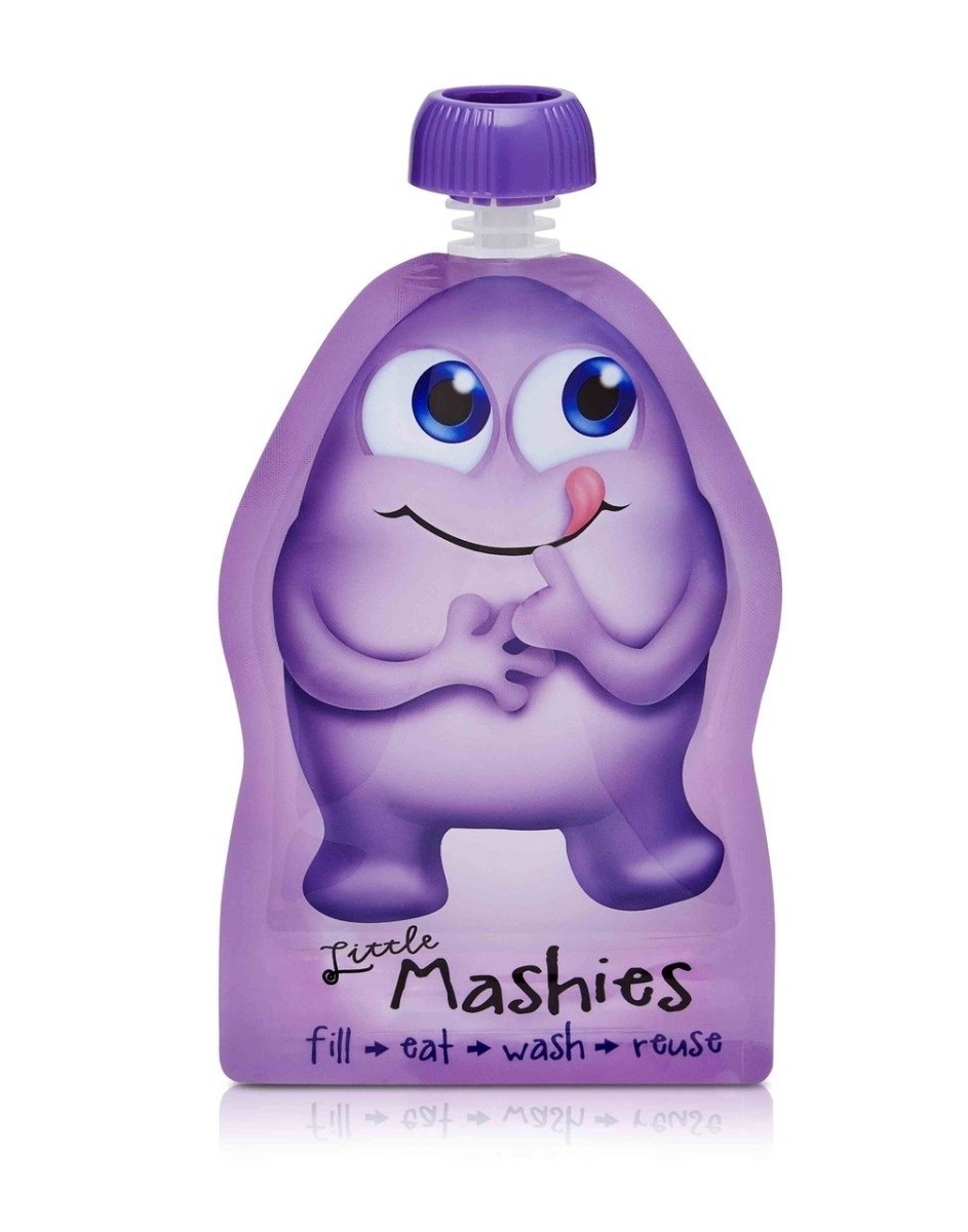 Little Mashies Reusable Food Pouches 10pk (Mixed Colours) - Little Mashies - 9 - Baby & Kids - ThePharmacy