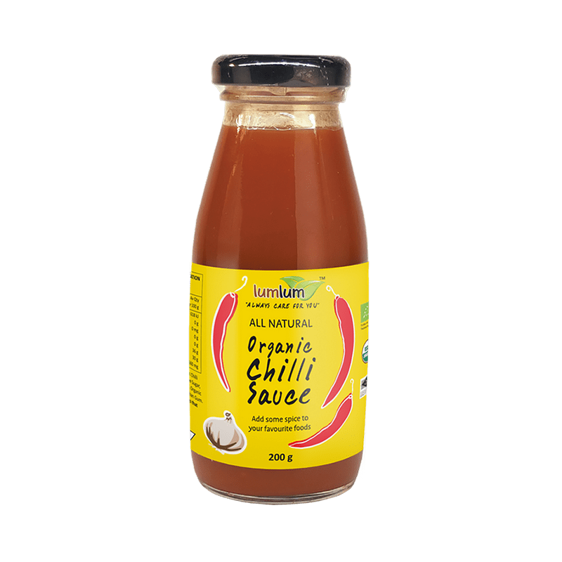 LUM LUM - Organic Chilli Sauce 200g | 6 Pack - LUM LUM - 1 - Diet & Fitness - ThePharmacy