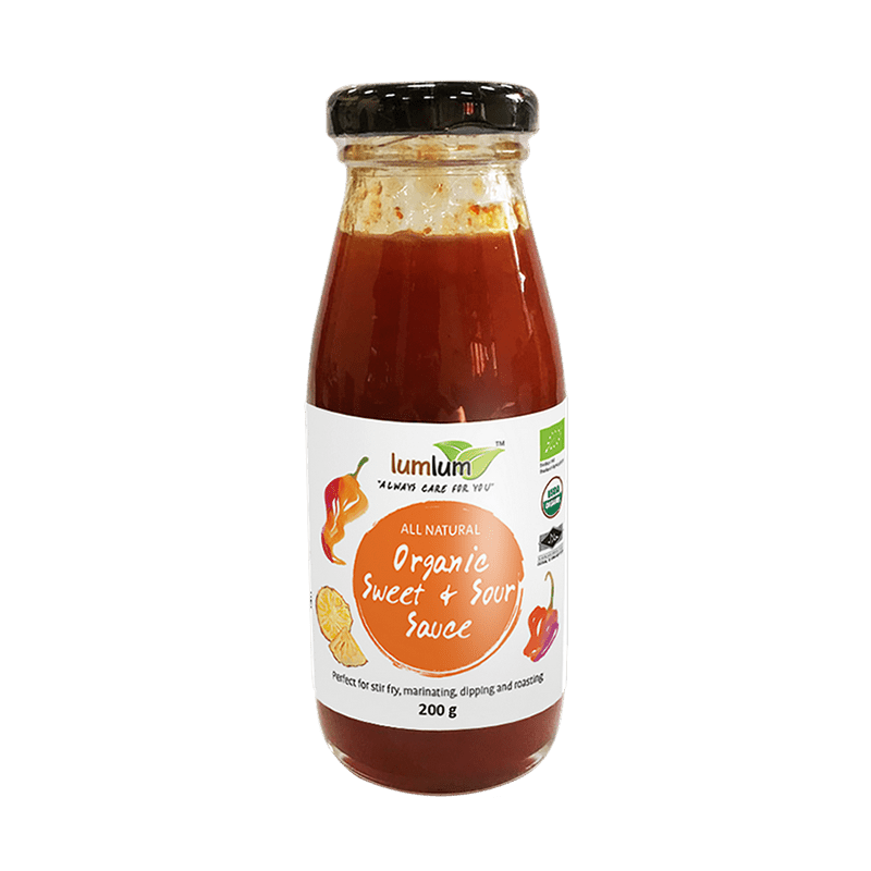 LUM LUM - Organic Sweet & Sour Sauce 200g | 6 Pack - LUM LUM - 1 - Diet & Fitness - ThePharmacy