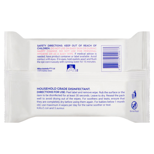 MILTON - Anti - Bacterial Wipes | 30 Pack x7 (210 Wipes) - Milton - 2 - Baby & Kids - ThePharmacy