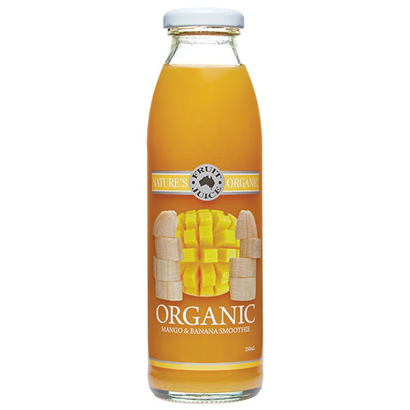 NATURE'S ORGANIC - Organic Mango & Banana Smoothie 350ml | 12 Pack - NATURE'S ORGANIC - 1 - Diet & Fitness - ThePharmacy