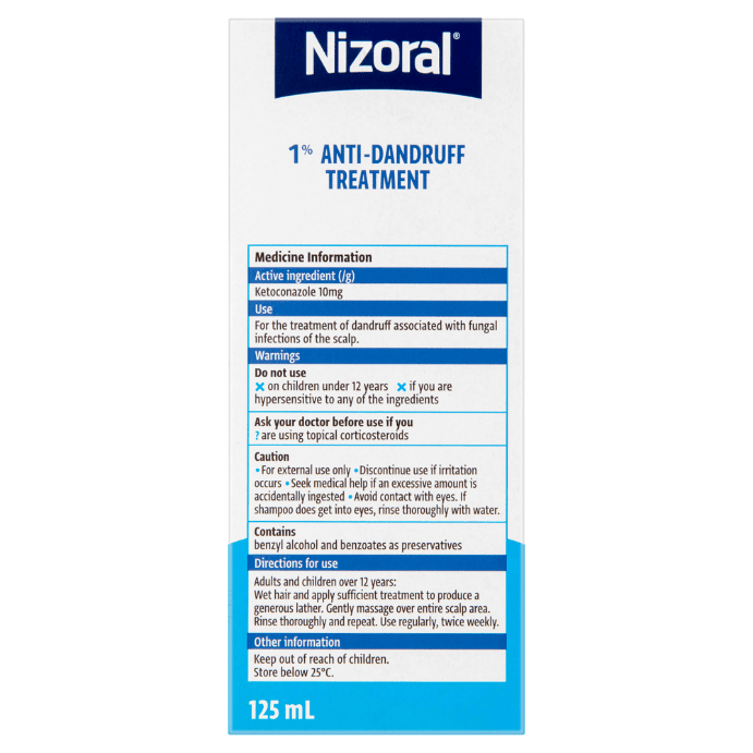 Nizoral 1% Anti - Dandruff Treatment - Nizoral - 3 - Health - ThePharmacy