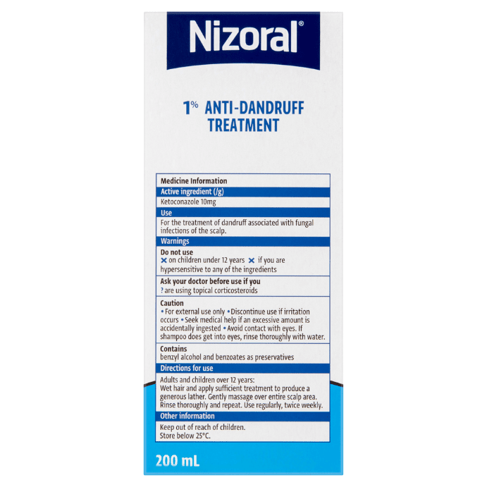 Nizoral 1% Anti - Dandruff Treatment - Nizoral - 9 - Health - ThePharmacy