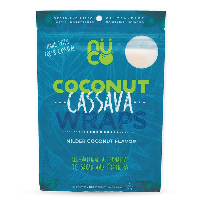 NUCO - Coconut Cassava Wraps 55g (5x11g) - NUCO - 1 - Diet & Fitness - ThePharmacy