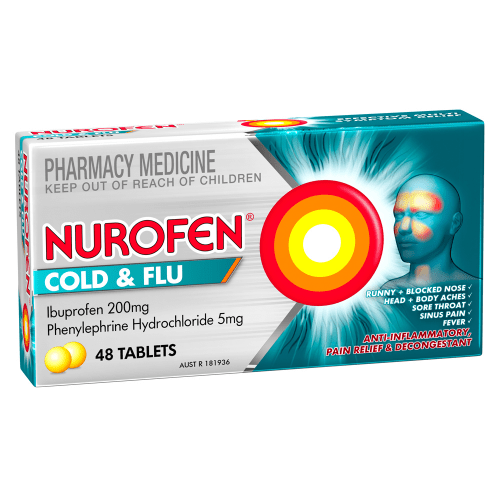 NUROFEN - Cold & Flu Tablets - 2 SIZES - Nurofen - 2 - Health - ThePharmacy