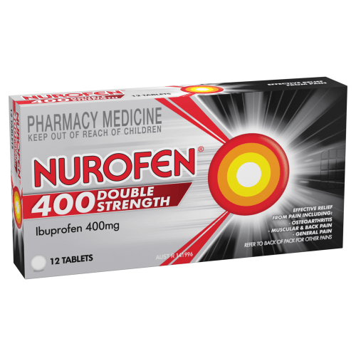 NUROFEN - Double Strength Ibuprofen 400mg Tablets - 12 PACK - Nurofen - 1 - Health - ThePharmacy