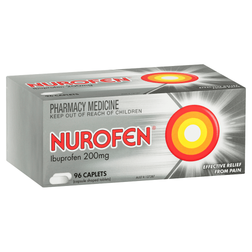 NUROFEN - Ibuprofen 200mg Caplets - 3 SIZES - Nurofen - 3 - Health - ThePharmacy