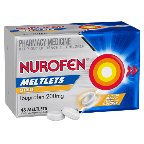 NUROFEN - Meltlets Tablets - 4 OPTIONS - Nurofen - 4 - Health - ThePharmacy