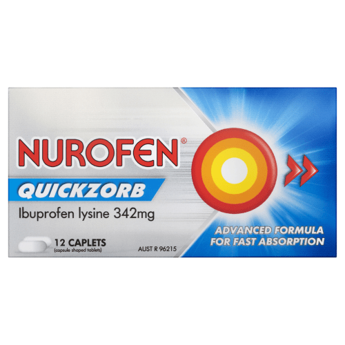 NUROFEN - Quickzorb Caplets - 4 OPTIONS - Nurofen - 1 - Health - ThePharmacy