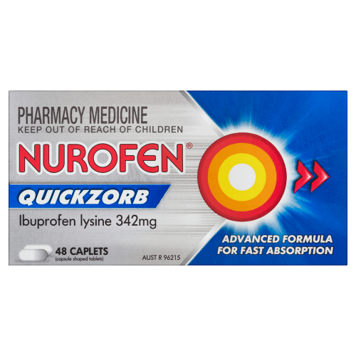 NUROFEN - Quickzorb Caplets - 4 OPTIONS - Nurofen - 3 - Health - ThePharmacy