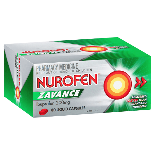NUROFEN - Zavance Ibuprofen 200mg Liquid Capsules - 3 SIZES - Nurofen - 3 - Health - ThePharmacy