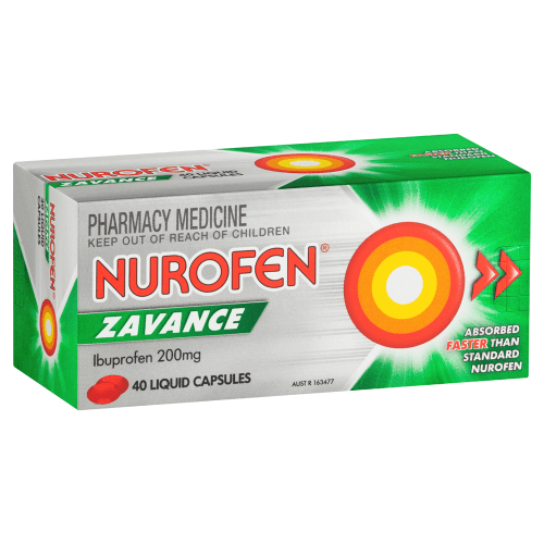 NUROFEN - Zavance Ibuprofen 200mg Liquid Capsules - 3 SIZES - Nurofen - 2 - Health - ThePharmacy