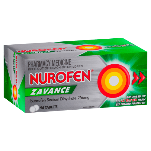 NUROFEN - Zavance Ibuprofen 256mg Tablets - 4 SIZES - Nurofen - 4 - Health - ThePharmacy