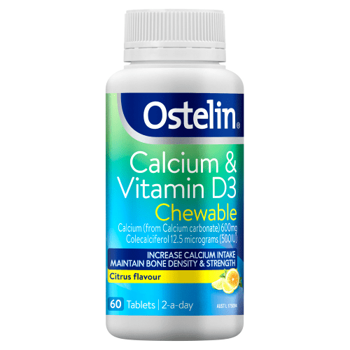 Ostelin Calcium & Vitamin D3 Chewables Tablets - Ostelin - 1 - Vitamins - ThePharmacy