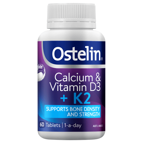 Ostelin Calcium & Vitamin D3 + K2 60 Tablets - Ostelin - 1 - Vitamins - ThePharmacy