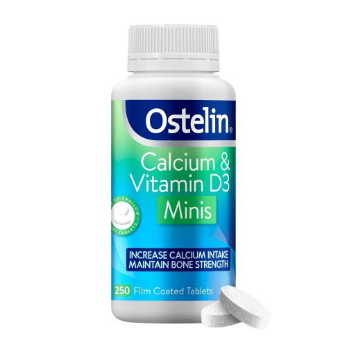 Ostelin Calcium & Vitamin D3 Minis 250 Tablets - Ostelin - 1 - Vitamins - ThePharmacy