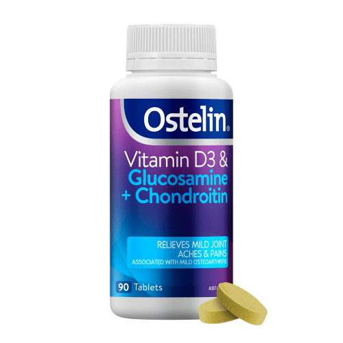 Ostelin Vitamin D3 + Glucosamine + Chondroitin 90 Tablets - Ostelin - 1 - Vitamins - ThePharmacy