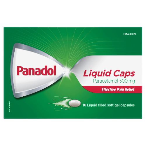 PANADOL - Liquid Caps Paracetamol 500mg - 2 SIZES - Panadol - 1 - Health - ThePharmacy