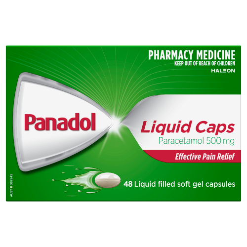 PANADOL - Liquid Caps Paracetamol 500mg - 2 SIZES - Panadol - 2 - Health - ThePharmacy