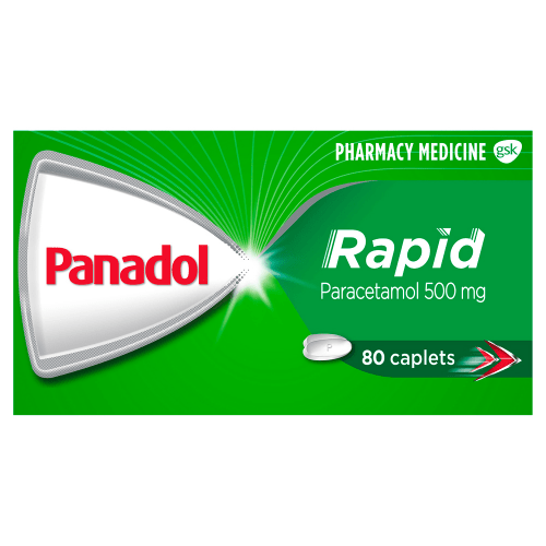 PANADOL - Rapid Paracetamol 500mg Caplets - 4 SIZES - Panadol - 1 - Health - ThePharmacy