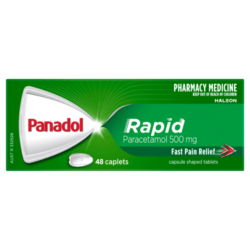 PANADOL - Rapid Paracetamol 500mg Caplets - 4 SIZES - Panadol - 2 - Health - ThePharmacy