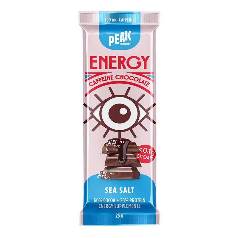 PEAK CHOCOLATE - Energy Chocolate Bar 25g | 14 Pack - 2 OPTIONS - PEAK CHOCOLATE - 2 - Diet & Fitness - ThePharmacy