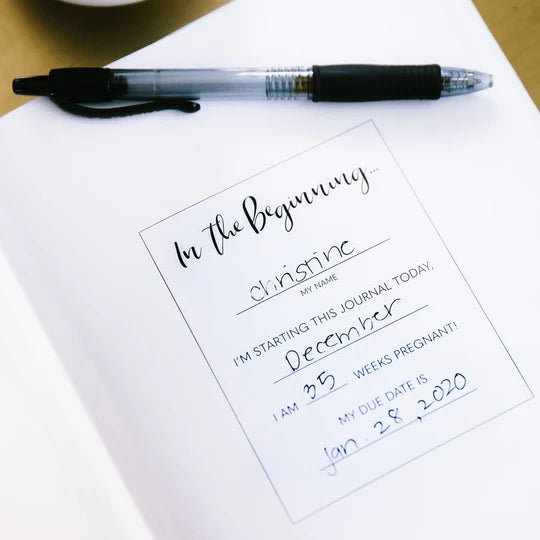 PEARHEAD - Linen Pregnancy Journal - ThePharmacy - 2 - ThePharmacy
