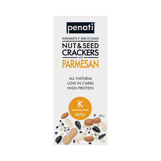 PENATI - Keto Nut & Seed Crackers 120g - 3 OPTIONS - PENATI - 1 - Diet & Fitness - ThePharmacy
