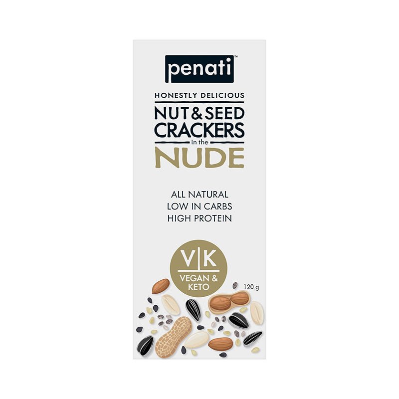 PENATI - Keto Nut & Seed Crackers 120g - 3 OPTIONS - PENATI - 2 - Diet & Fitness - ThePharmacy