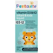 Penta - vite Vitamin D3 & K2 Infant & Kids Liquid 30mL - Penta - Vite - 1 - Vitamins - ThePharmacy
