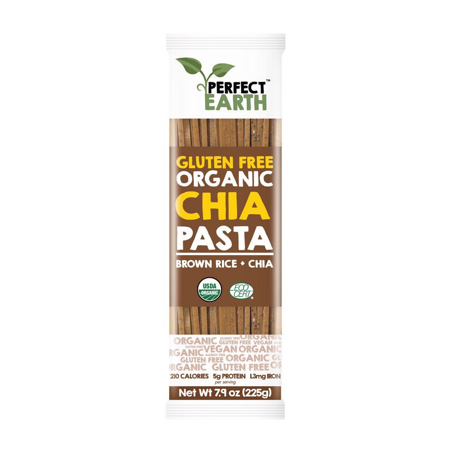PERFECT EARTH - Organic Rice & Chia Pasta 225g | 6 Pack - 3 OPTIONS - PERFECT EARTH - 2 - Diet & Fitness - ThePharmacy
