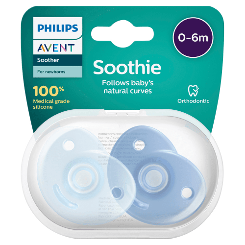 PHILIPS AVENT - Soothie 0 - 6 months | 2 Pack - 2 COLOURS - Philips Avent - 1 - Baby & Kids - ThePharmacy