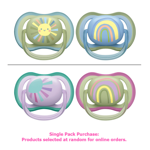PHILIPS AVENT - Ultra Air Mixed Soother 0 - 6 Months | 2 Pack - 2 OPTIONS - Philips Avent - 1 - Baby & Kids - ThePharmacy