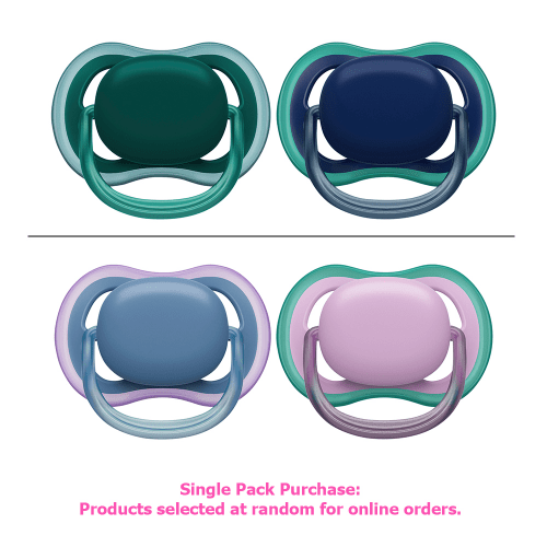 PHILIPS AVENT - Ultra Air Mixed Soothers 6 - 18 Months | 2 Pack - 2 OPTIONS - Philips Avent - 2 - Baby & Kids - ThePharmacy