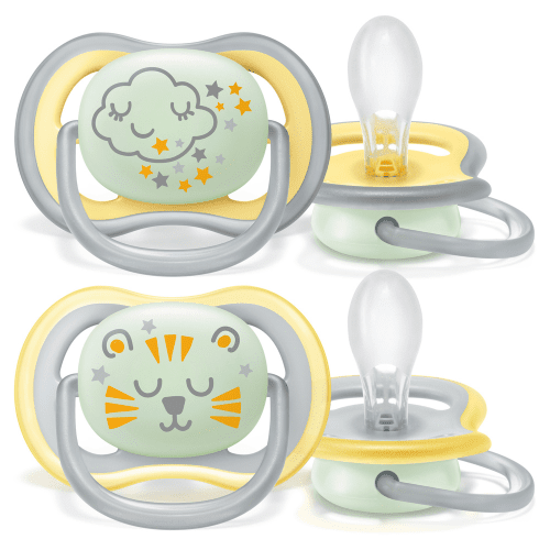 PHILIPS AVENT - Ultra Air Nighttime Soother | 2 Pack - 18 months+ - Philips Avent - 2 - Baby & Kids - ThePharmacy