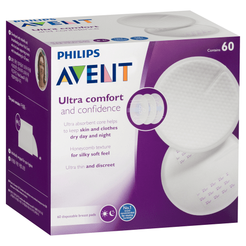 PHILIPS AVENT - Ultra Comfort Disposable Breast Pads | 60 Pack - Philips Avent - 1 - Baby & Kids - ThePharmacy
