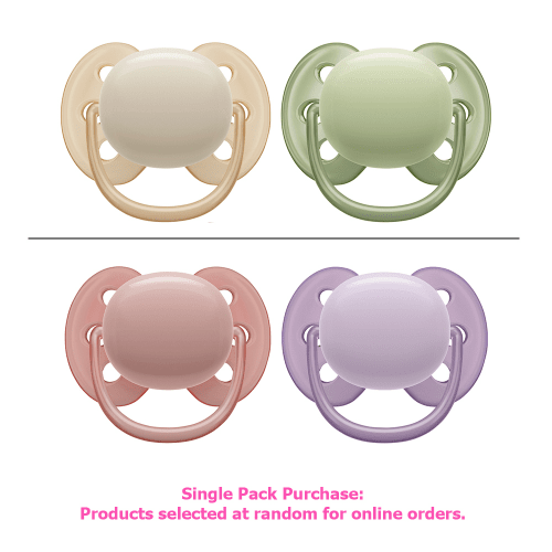 PHILIPS AVENT - Ultra Soft Mixed Soother 0 - 6 Months | 2 Pack - Plain - Philips Avent - 1 - Baby & Kids - ThePharmacy