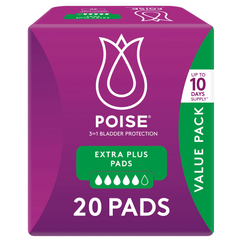 POISE - Extra Plus Pads - 60 Pack (20 Pack x3) - POISE - 1 - Health - ThePharmacy
