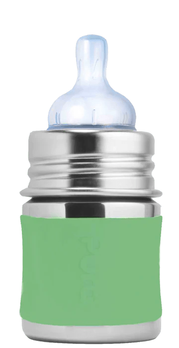 PURA KIKI - 150mL Infant Bottle - Stainless Steel with Sleeve - 2 COLOURS - Pura - 2 - Baby & Kids - ThePharmacy