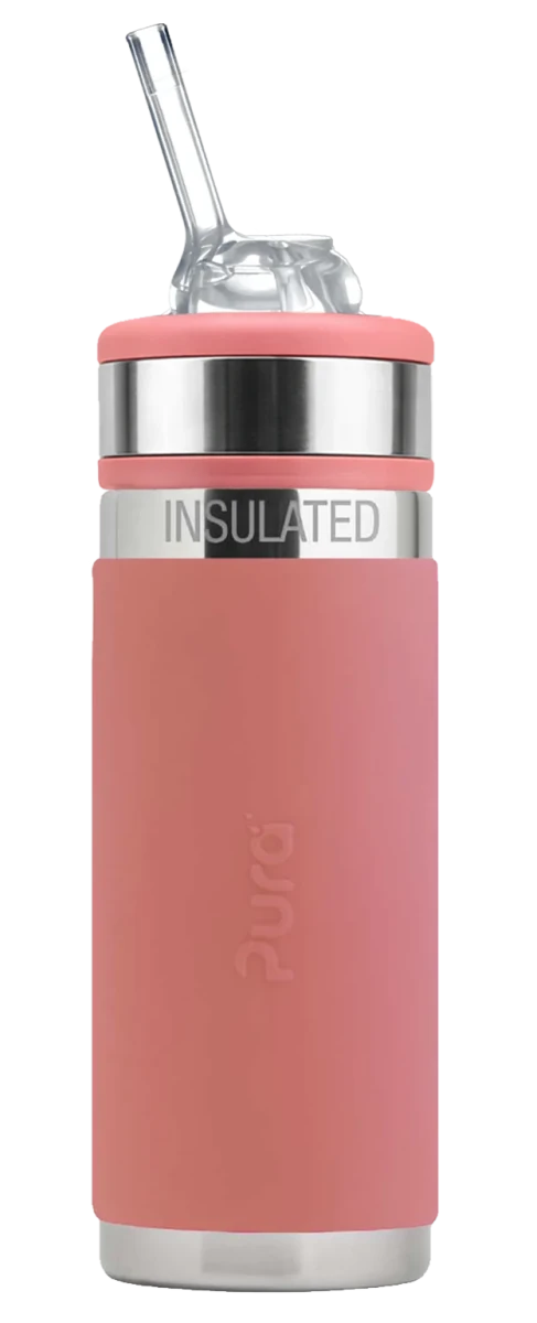 Pura Kiki 325ml Kiddo 6M+ Straw Stainless Steel Bottle - Pura - 2 - Baby & Kids - ThePharmacy