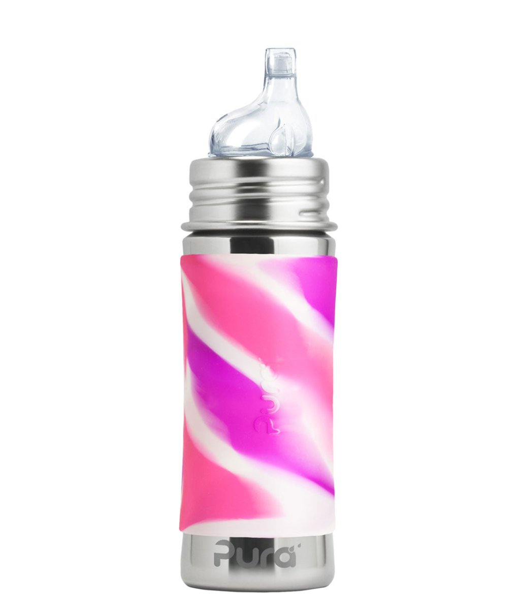 PURA KIKI - 325mL Sippy Bottle - Stainless Steel with Sleeve - 6 COLOURS - Pura - 5 - Baby & Kids - ThePharmacy
