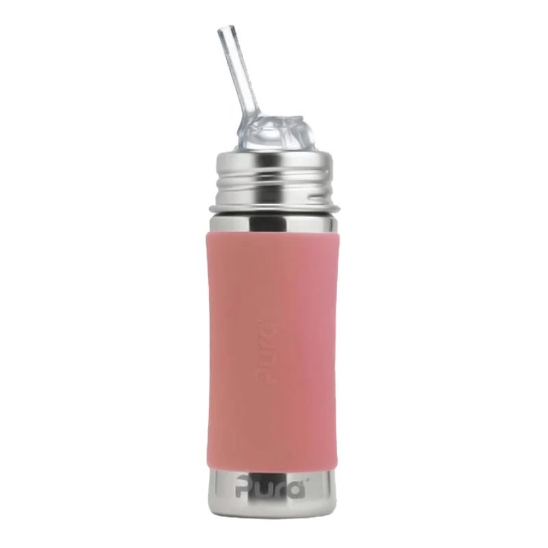 PURA KIKI - 325mL Straw Bottle - Stainless Steel with Sleeve - 7 COLOURS - Pura - 5 - Baby & Kids - ThePharmacy