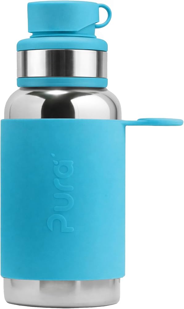 PURA KIKI - 550mL Big Mouth Sport Bottle - Stainless Steel with Sleeve - Pura - 3 - Baby & Kids - ThePharmacy