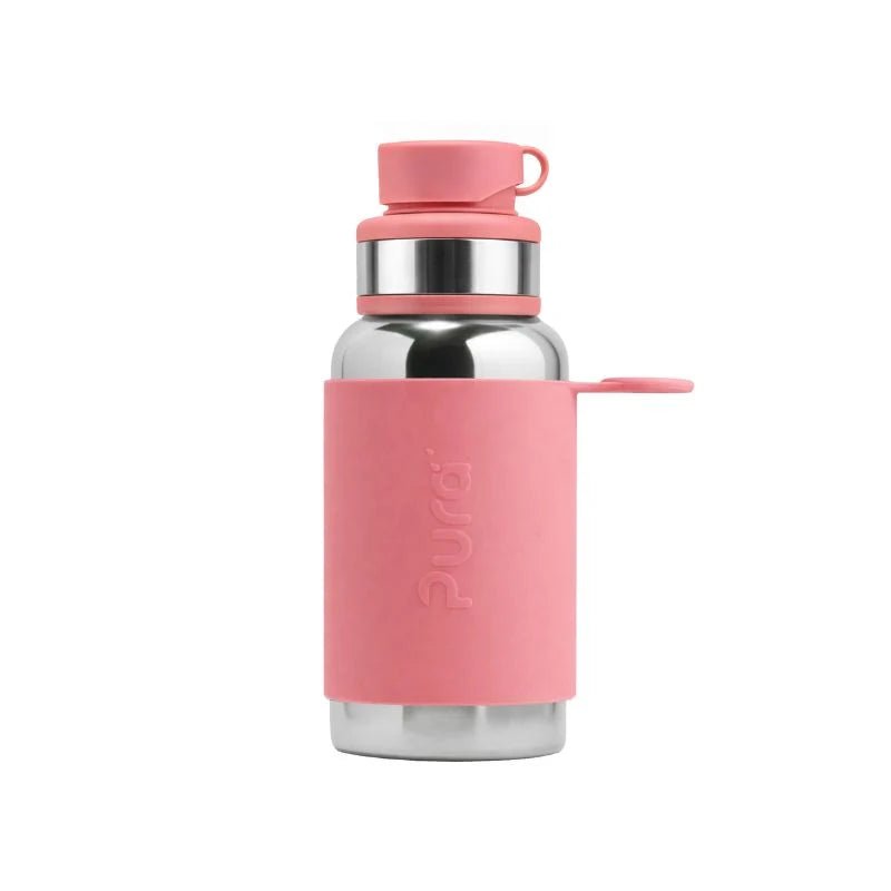 PURA KIKI - 550mL Big Mouth Sport Bottle - Stainless Steel with Sleeve - Pura - 1 - Baby & Kids - ThePharmacy
